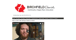 Desktop Screenshot of birchfieldchurch.co.uk